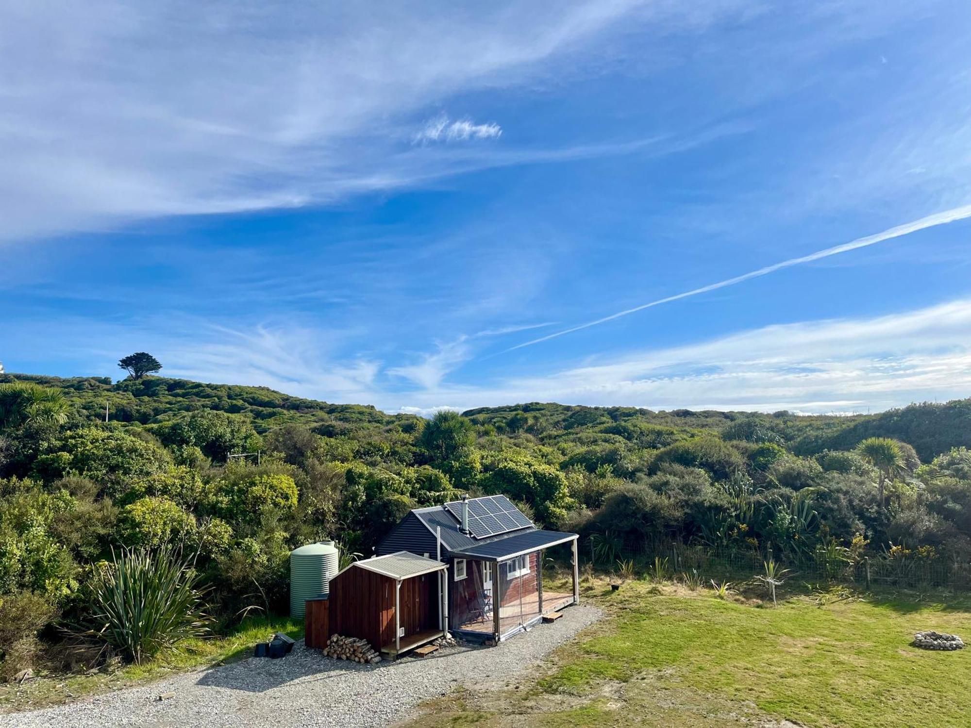 Cape Foulwind Clifftop Cabin Bagian luar foto